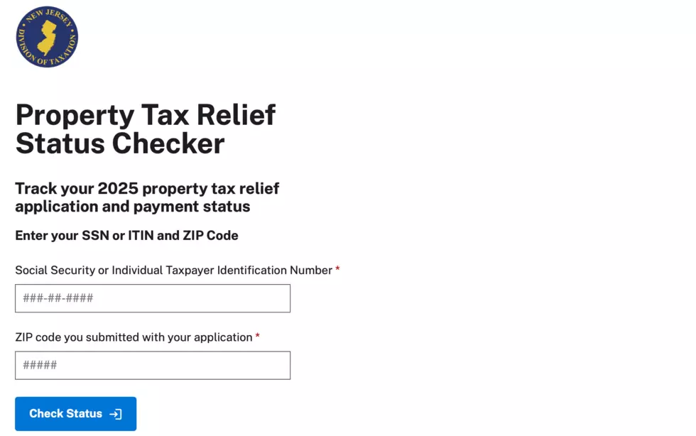You'll need your Social Security number or ITIN and ZIP code to check your status online. | NJ Division of Taxation screenshot