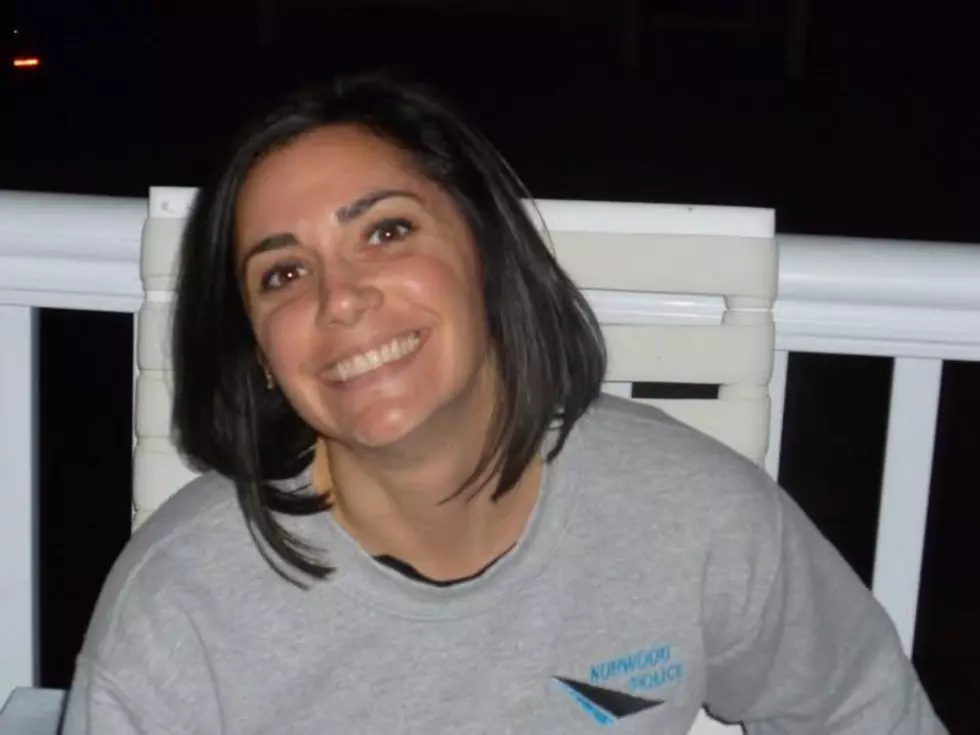 Jackie at a Sea Isle City Polar Bear Plunge in 2011, a former Norwood Borough police officer — the same refusal to back down that she'd lean on 15 years later with her own doctors.