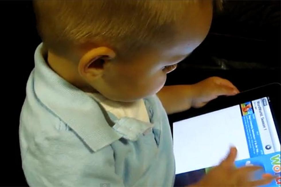 Today’s Tot – Two-Year-Old Learns Reading, Speech on iPad