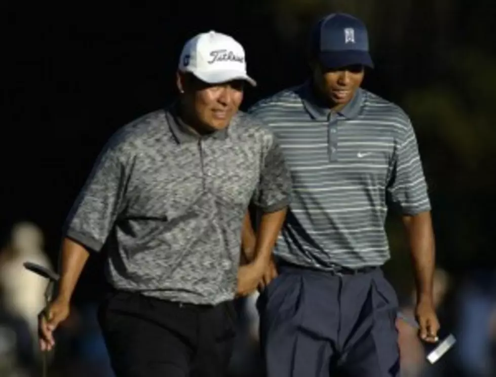 Tiger Woods Back on the Tee For Notah Begay Challenge at Turning Stone