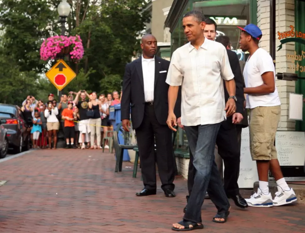 President Obama Goes Out For Ice Cream on Father&#8217;s Day [VIDEO]