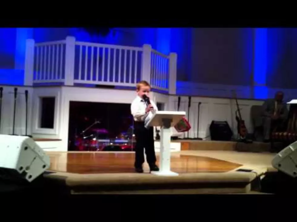 4 Year Old Preacher [VIDEO]