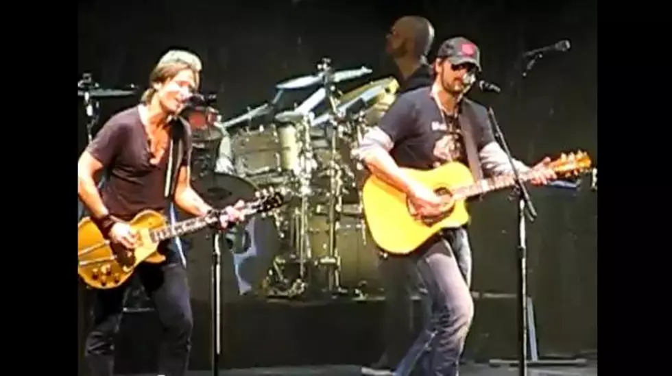 Eric Church Joins Keith Urban Onstage For &#8220;Springsteen&#8221;