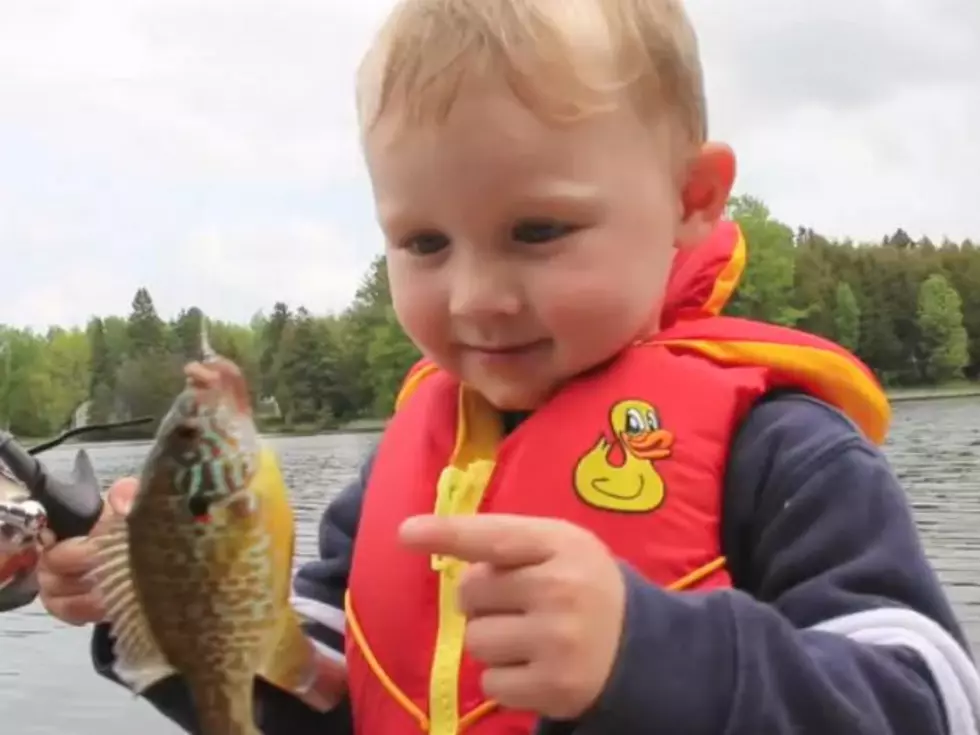 Teddy Catches His First Fish – ‘Cute Kid’ of The Day [VIDEO]