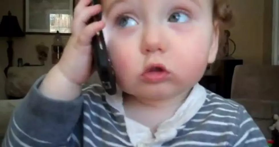 Cell Phone Baby is Our ‘Cute Kid’ of the Day [VIDEO]