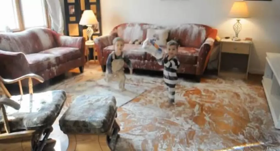 ‘Cute Kids’ of the Day Destroy House With Flour [VIDEO]