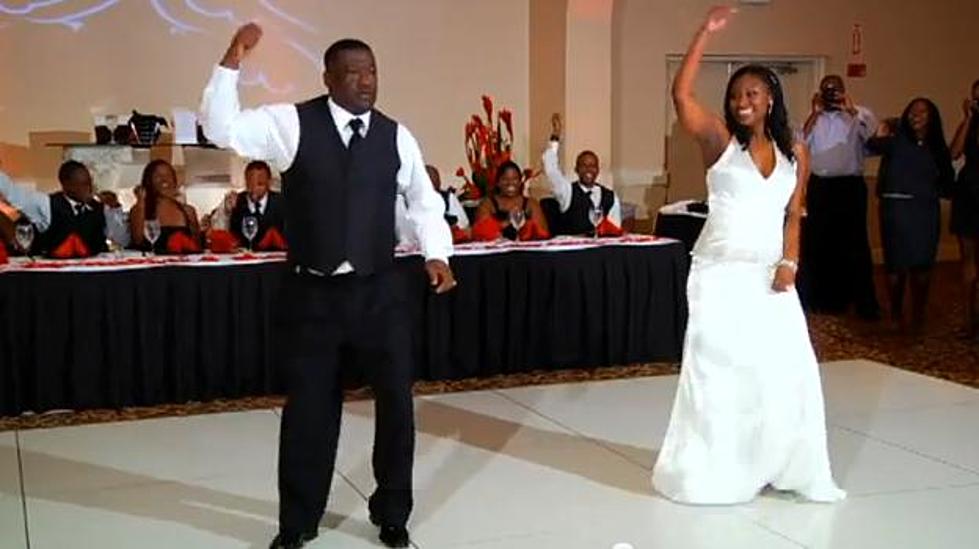 Dad Gets Funky in Father Daughter Wedding Dance [VIDEO]