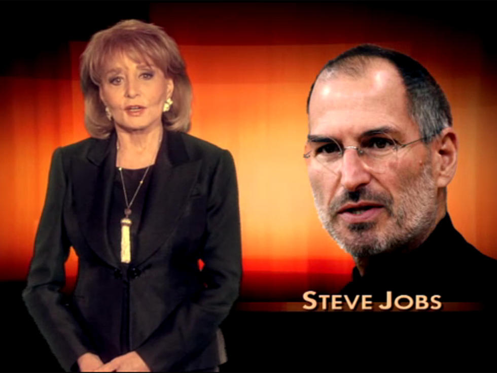 Barbara Walters Chooses Steve Jobs as Her ‘Most Fascinating Person’ of 2011 [VIDEO]