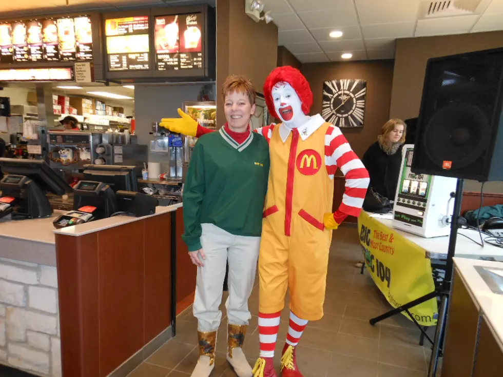 Ronald McDonald & Jeremiah B Frog Celebrate McDonalds Grand Re-Opening [PHOTOS]