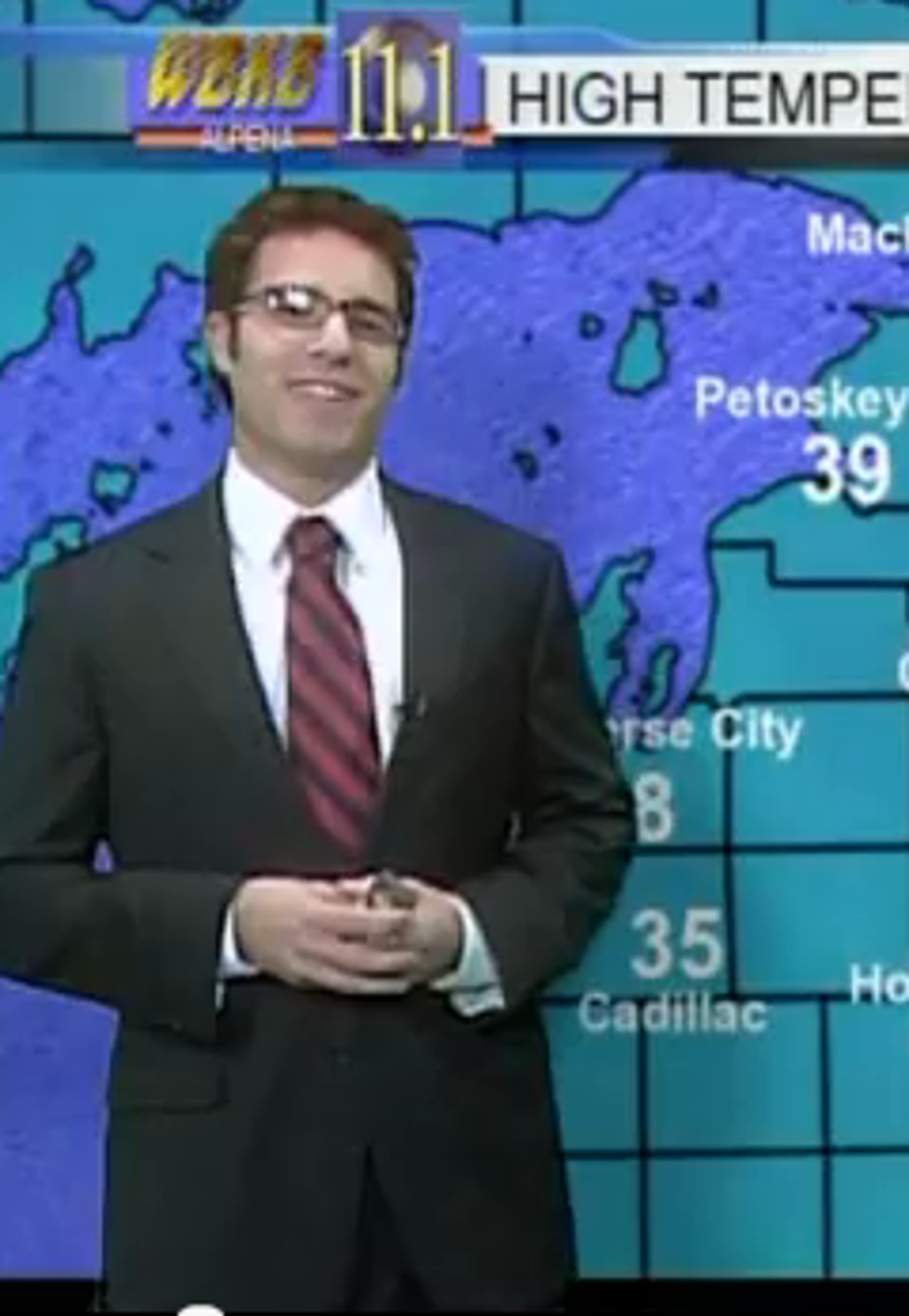 A Weather Guy with A Lot of Enthusiasm [VIDEO]