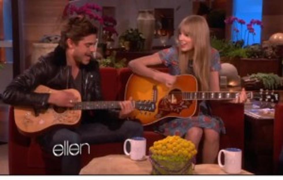 Taylor Swift and Zac Efron Duet on &#8220;Ellen&#8221; [VIDEO]
