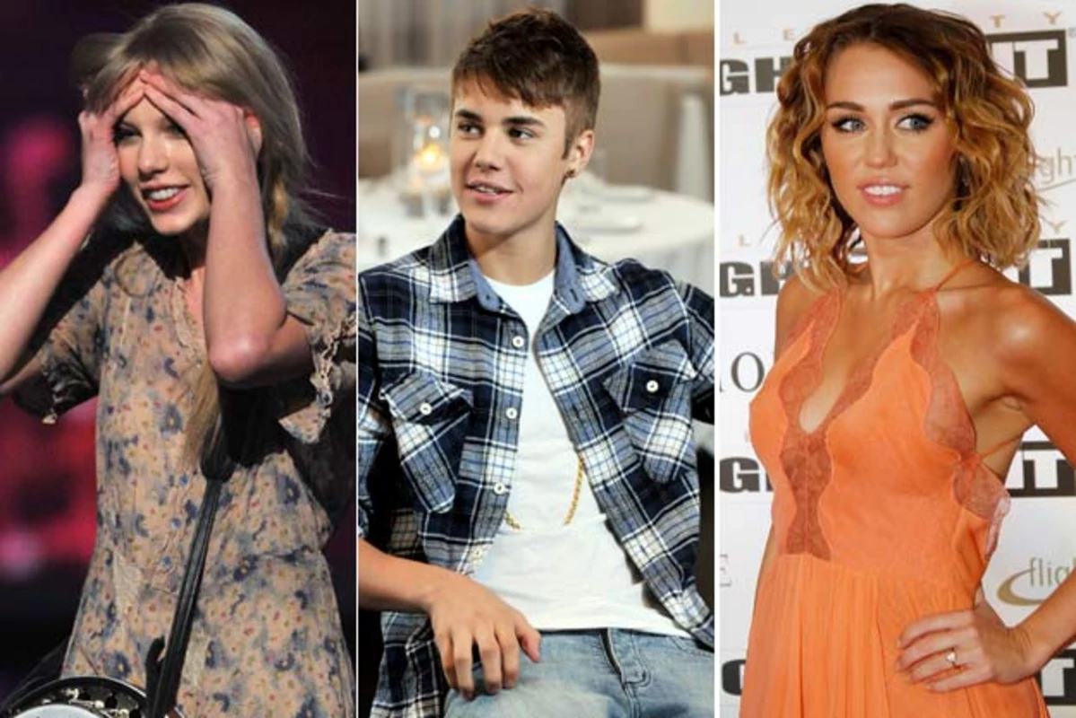 Justin Bieber Punks Taylor Swift And Miley Cyrus Video 