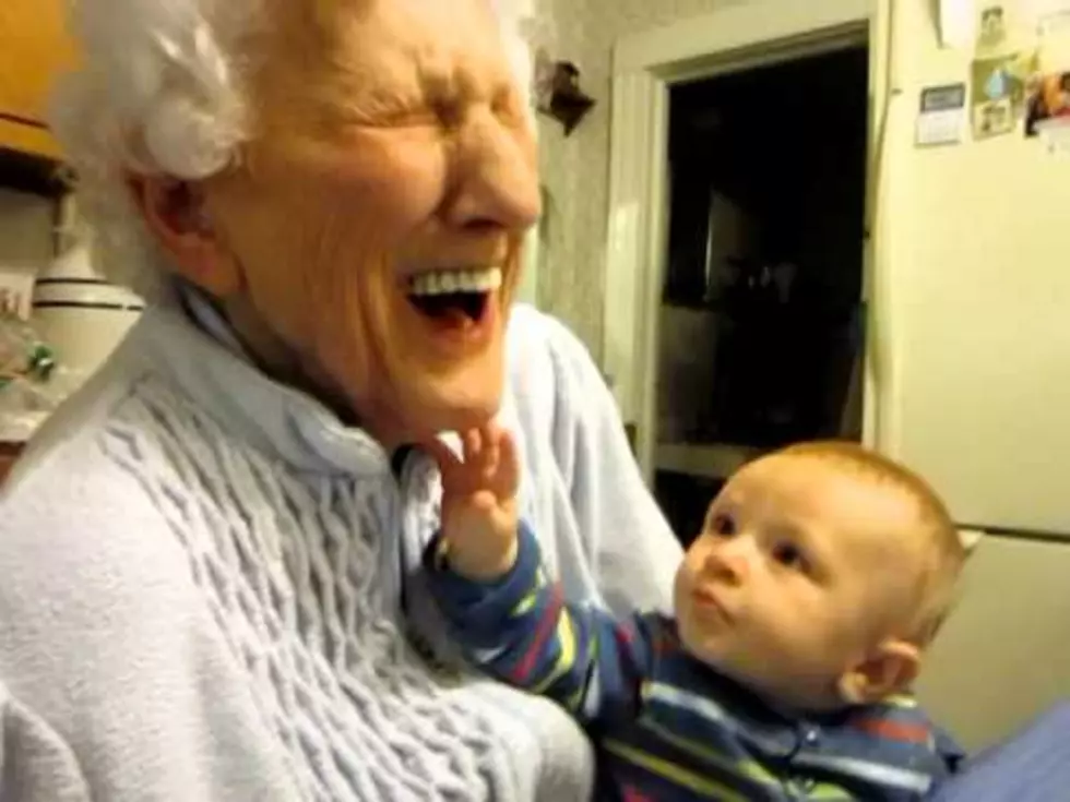 ‘Cute Kid’ of the Day Steals Grandma’s Teeth [VIDEO]