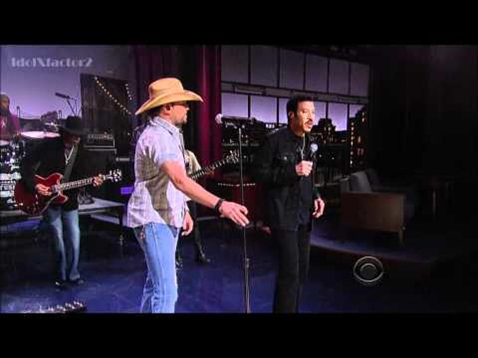Jason Aldean & Lionel Richie Sing ‘Say You, Say Me’ on David Letterman [VIDEO]