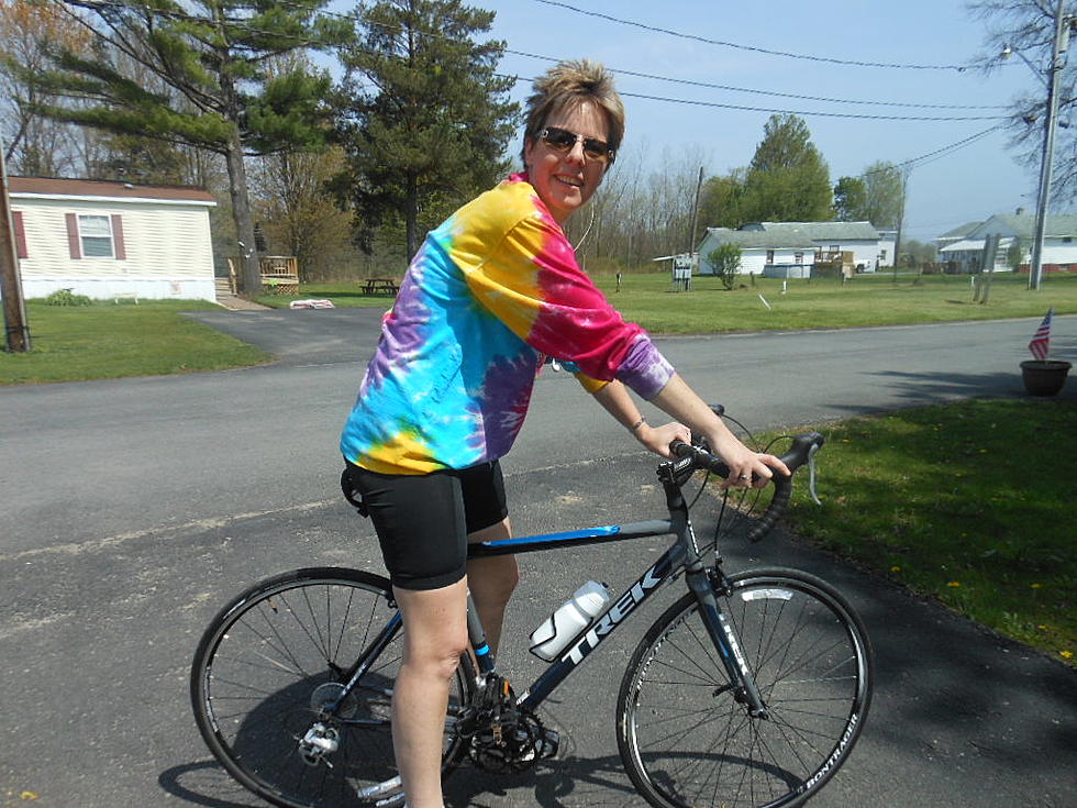 Polly Wogg Prepares For Tour de Cure, One Month Away