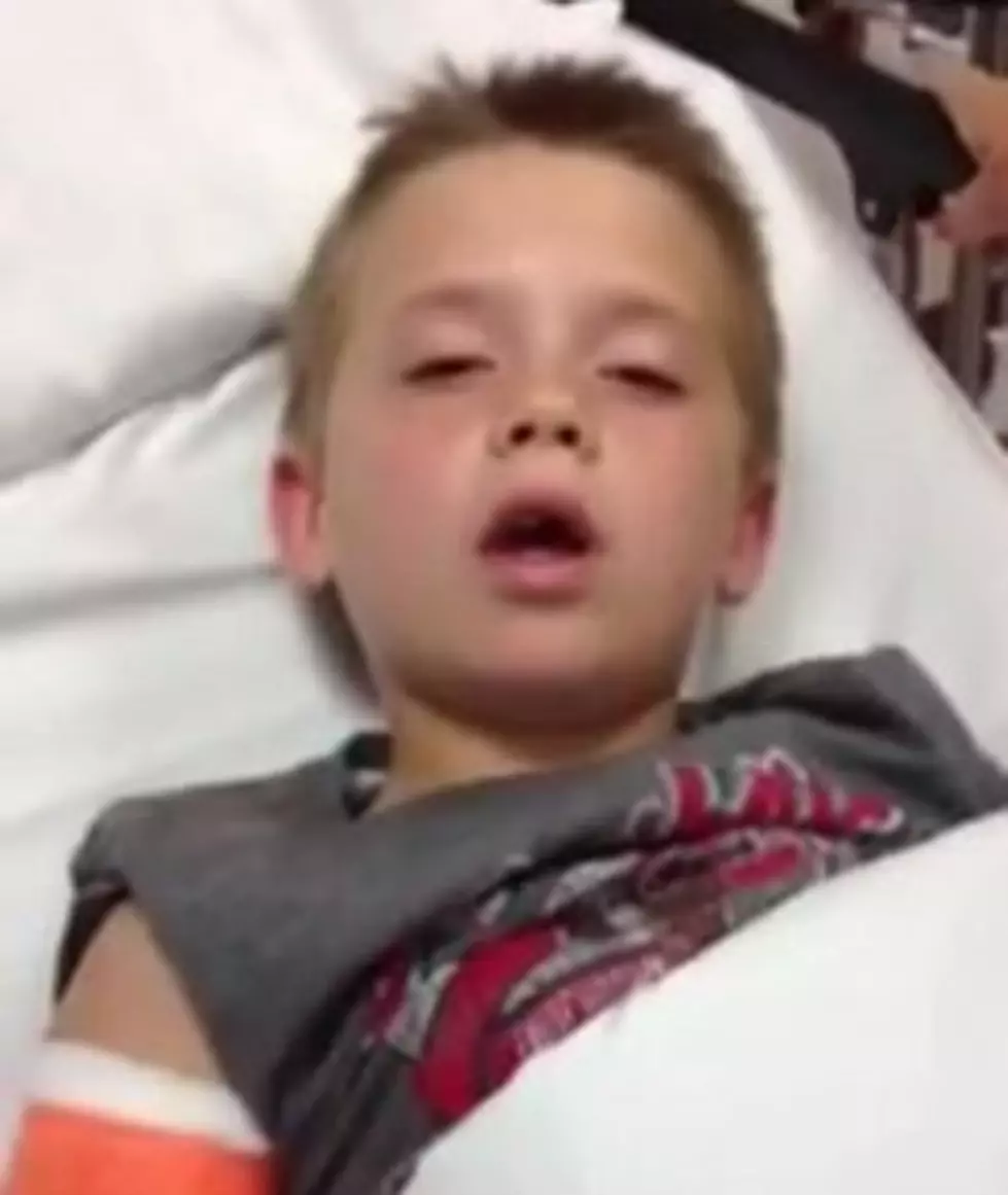 &#8216;Cute Kid&#8217; of the Day Comes out of Anesthesia [VIDEO]