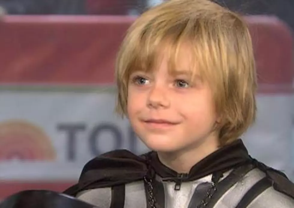 ‘Cute Kid’ of the Day: Darth Vadar Kid Having Surgery [VIDEO]