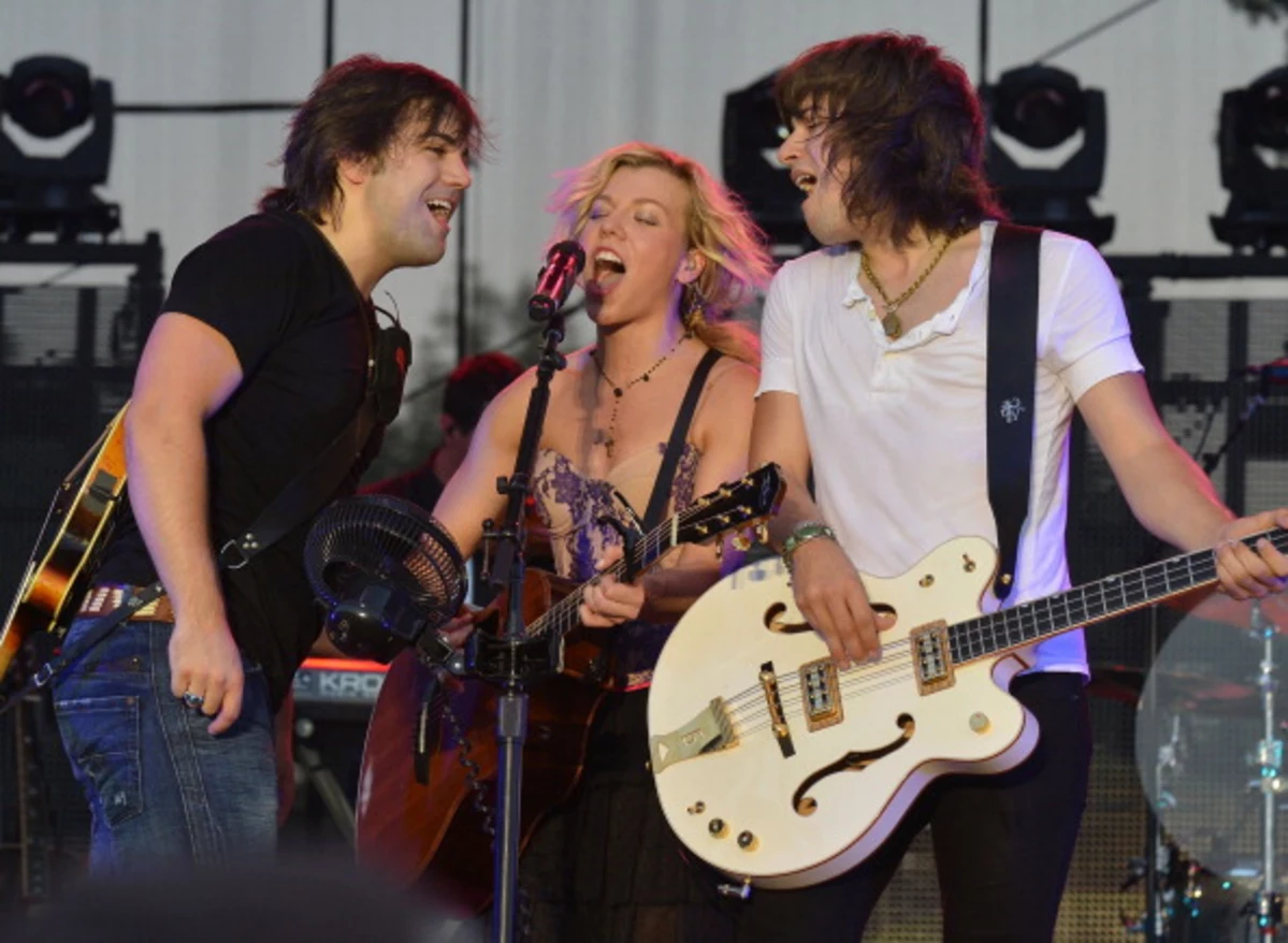 The Band Perry in Chevy Court at the New York State Fair