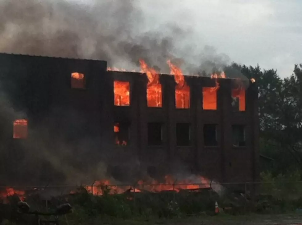 Frankfort Fire at Former Union Tools Factory Photos