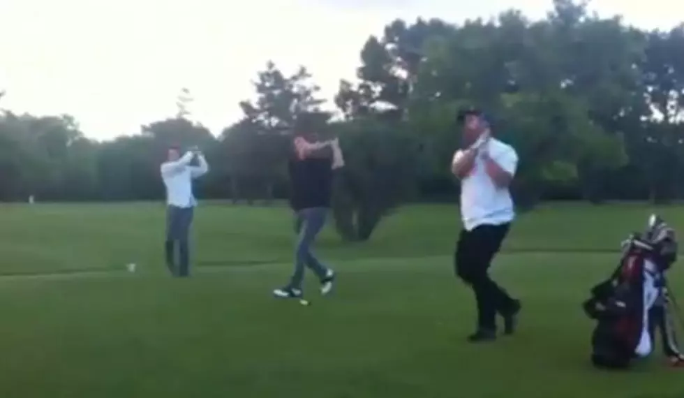 Unhappy Gilmore: Golfer Hits Cameraman