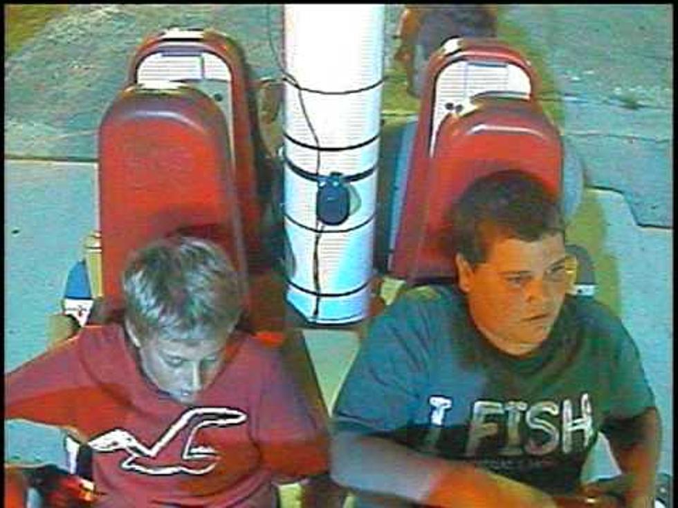 ‘Cute Kid’ of the Day Scared to Death on Amusement Ride