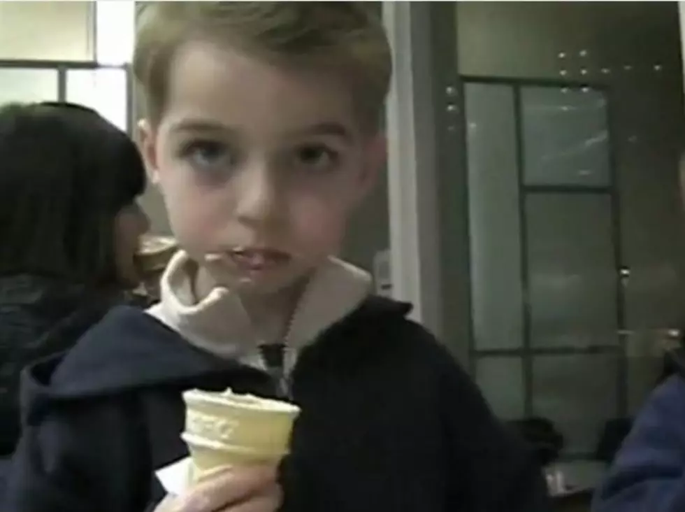 ‘Cute Kid’ of the Day Cries After Dropping Ice Cream Cone