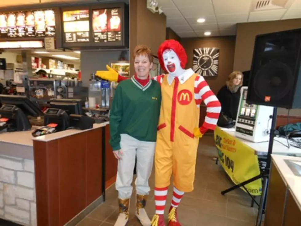 Meet Ronald McDonald and Win $100 at Grand McDonald’s Re-Opening in Oneida