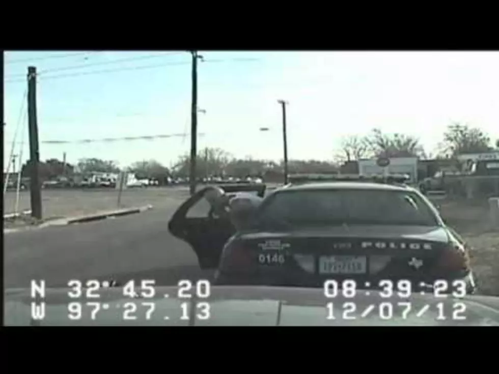 Handcuffed Suspect Steals Police Car in Texas [VIDEO]