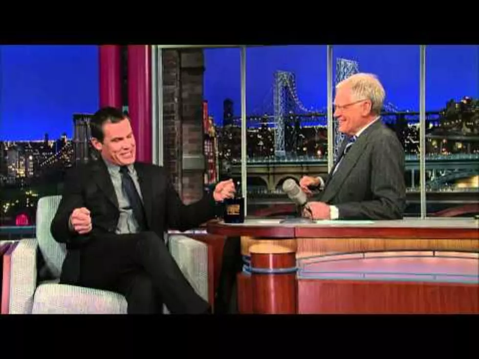 Josh Brolin Talks New Year’s Arrest on David Letterman [VIDEO]