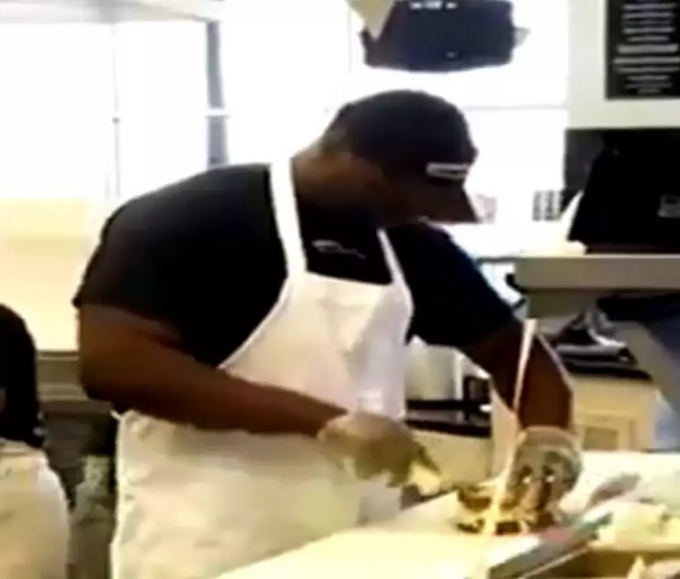 NFL Player Terrance Ganaway Makes Sandwiches In Off Season For Minimum Wage
