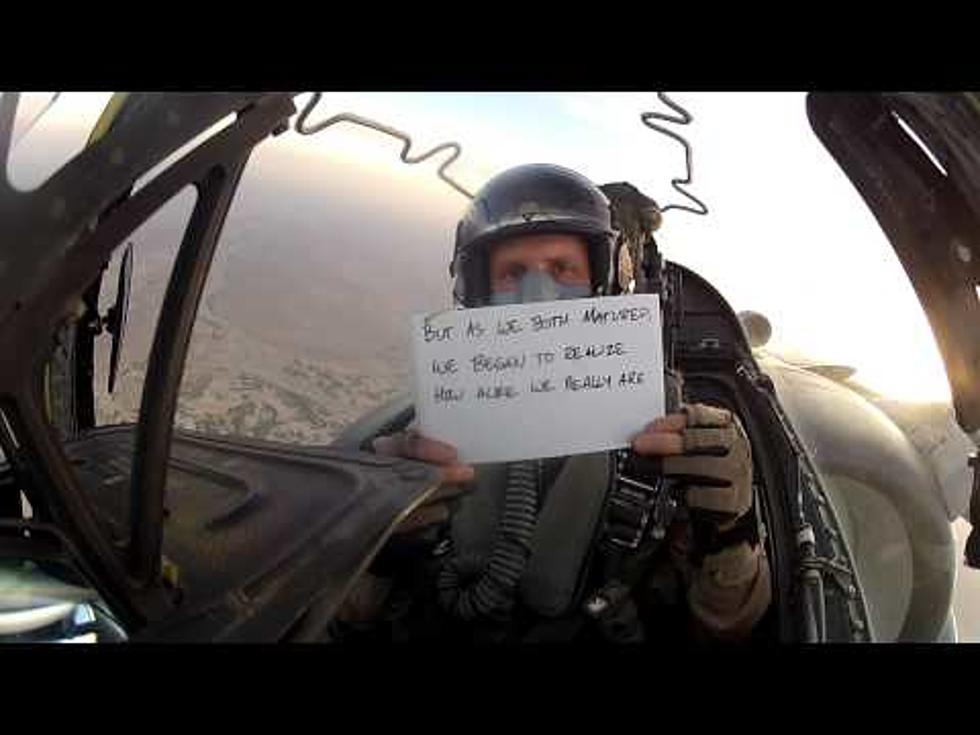 Brother’s Wedding Message From Skies Over Afghanistan [VIDEO]