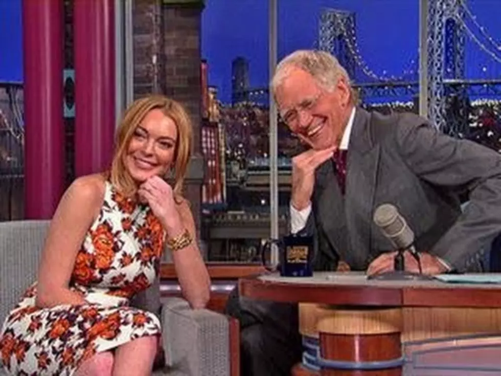 Lindsay Lohan Talks Rehab on David Letterman [VIDEO]