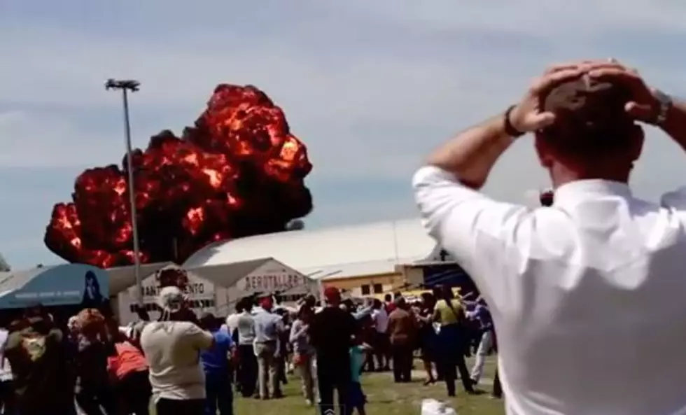 See Video of The Air Show Crash in Spain [VIDEO]