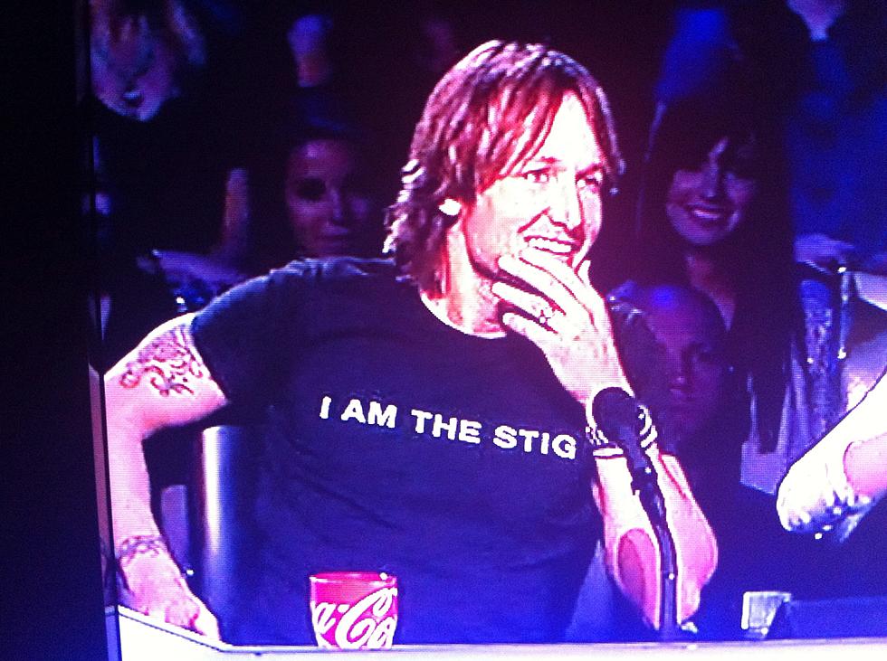 Who Is &#8216;The Stig&#8217; From Keith Urban&#8217;s T-Shirt on American Idol
