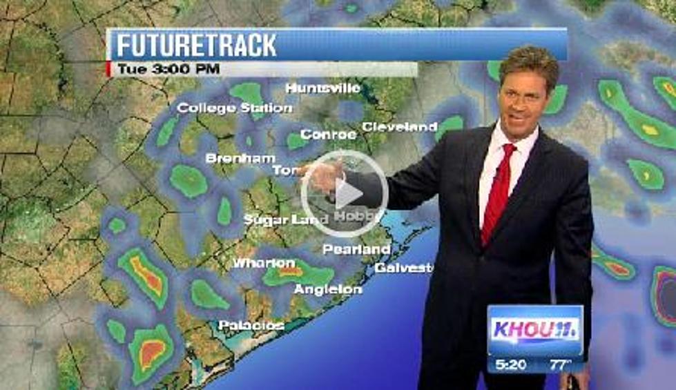 A Weatherman Battles Hiccups On-Air [VIDEO]