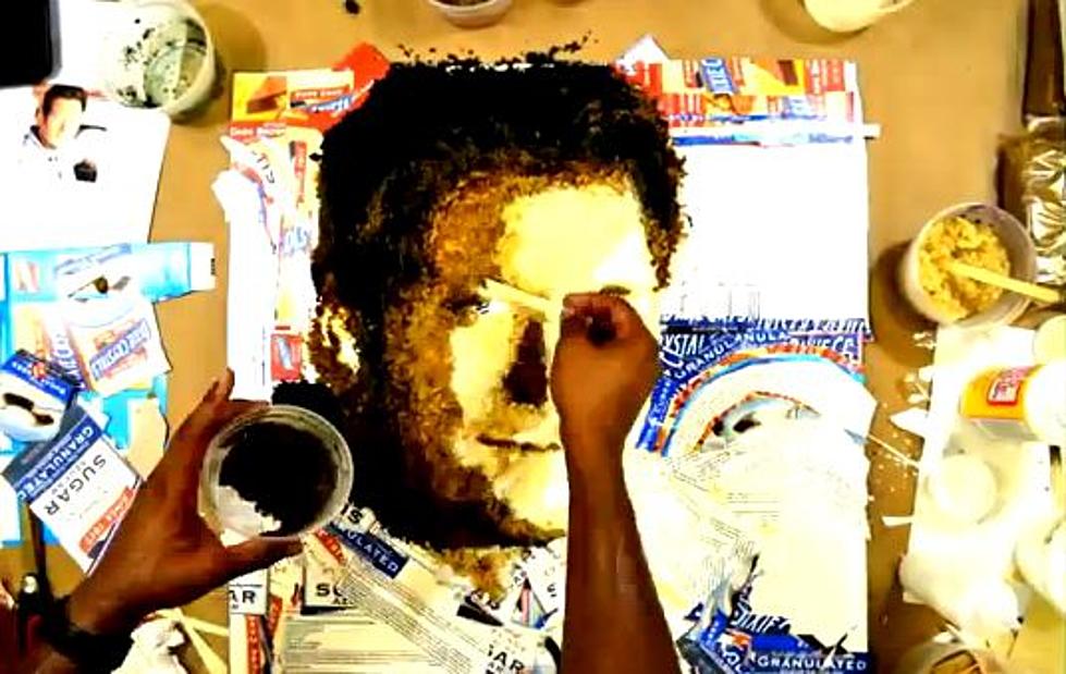 See a Portrait of Blake Shelton Made Out of Sugar in Time Lapse Video