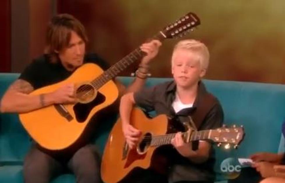 Keith Urban Jams With 11-Year-Old Viral Video Singer on ‘The View’ [VIDEO]