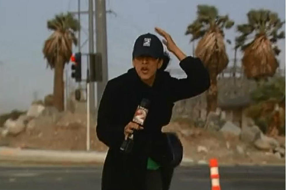California News Reporter Battles Strong Winds While On the Air, Loses [VIDEO]