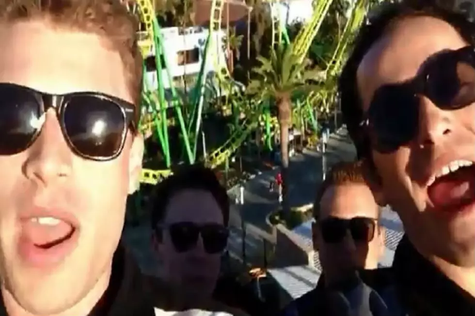 A-Capella Singers Try Harmonizing on Roller Coaster [VIDEO]