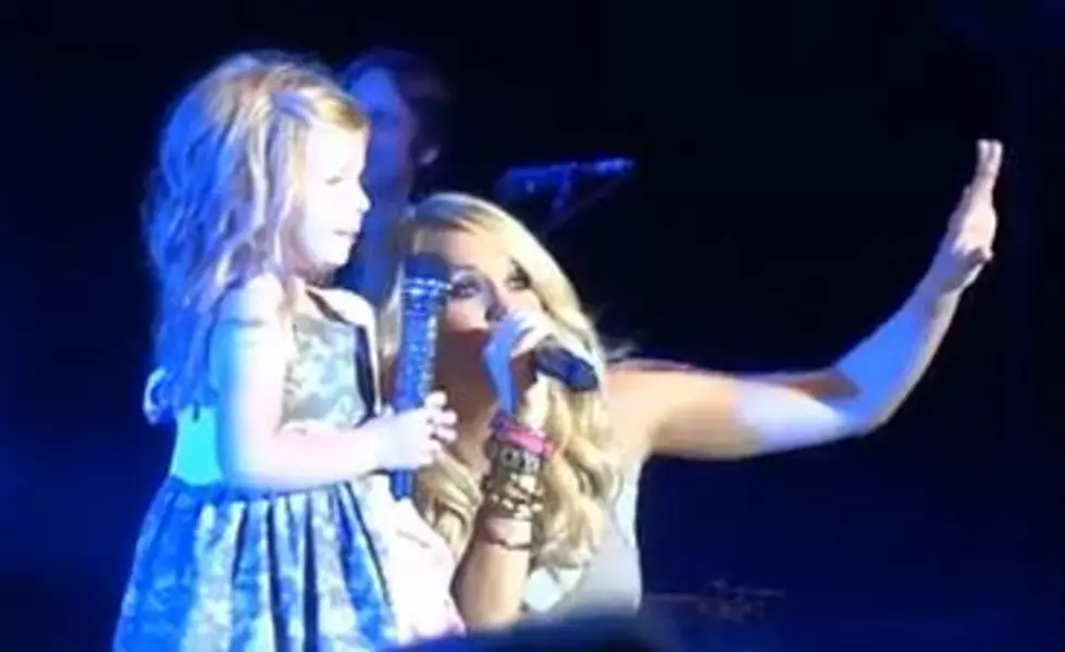 Carrie Underwood Brings Little Girl on Stage to Sing &#8216;See You Again&#8217; [VIDEO]