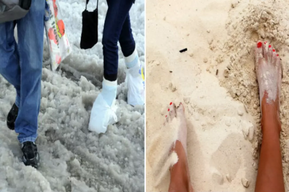 Snow vs. Sand