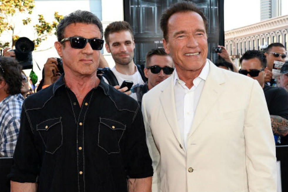 Sylvester Stallone and Arnold Schwarzenegger Duke It Out [VIDEO]