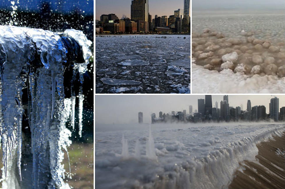 Polar Vortex Freezes Niagara Falls, Brings Ice Balls Into Lake Michigan [PHOTOS & VIDEO]