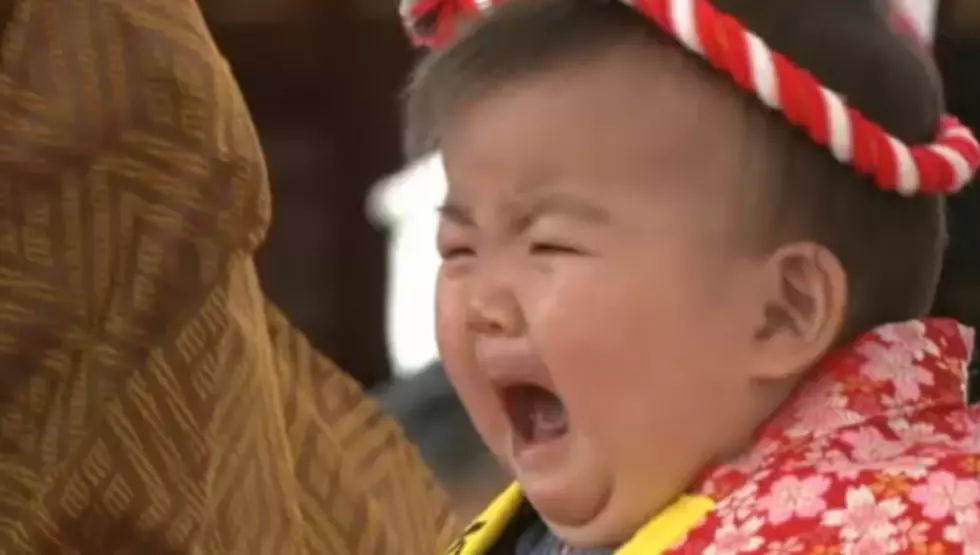 Baby Crying Contest Held In Japan To Ward Off Evil Spirits [VIDEO]