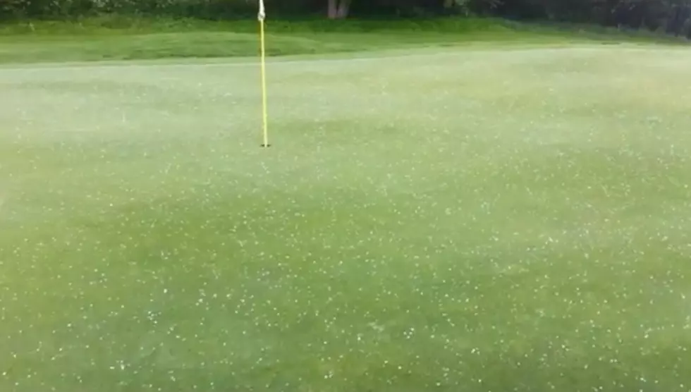 Married With Mircophone – Tad & Polly Caught In Hail Storm While Golfing [VIDEO]