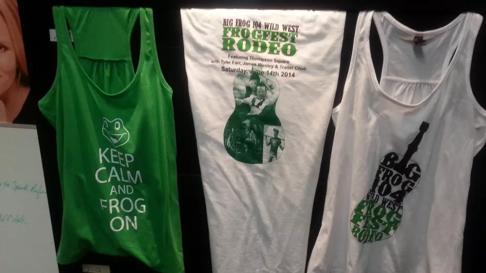Sneak Peek at 2014 FrogFest Shirts [VIDEO]