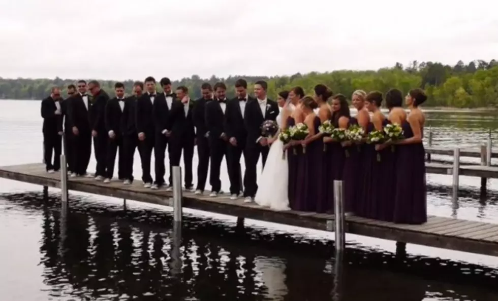 Entire Wedding Party Falls In Lake Just Before The Wedding [VIDEO]