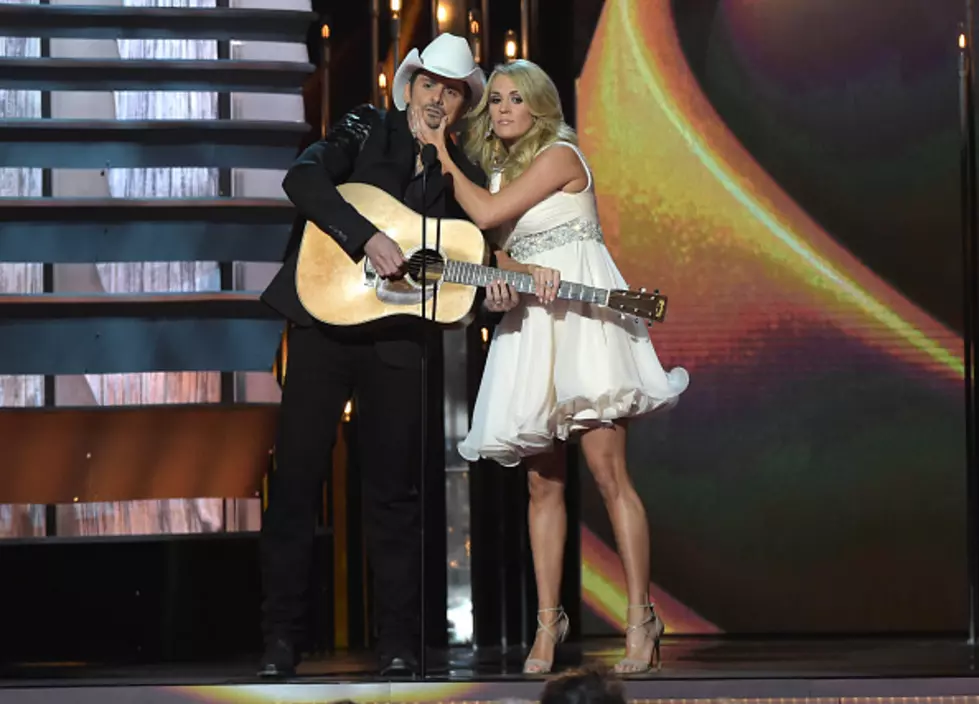 Brad Paisley and Carrie Underwood Take Shots at Taylor Swift, Renee Zellwegger and George Strait in CMA Awards Opening Monologue [VIDEO]