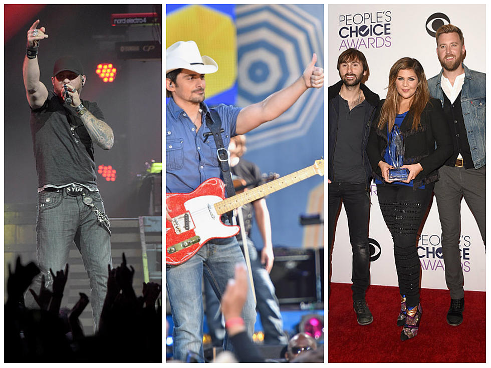 Lady Antebellum, Brad Paisley and Brantley Gilbert Coming To SPAC