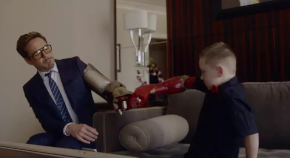 Robert Downey Jr. Delivers A Real ‘Iron Man’ Arm to Boy Born Without One